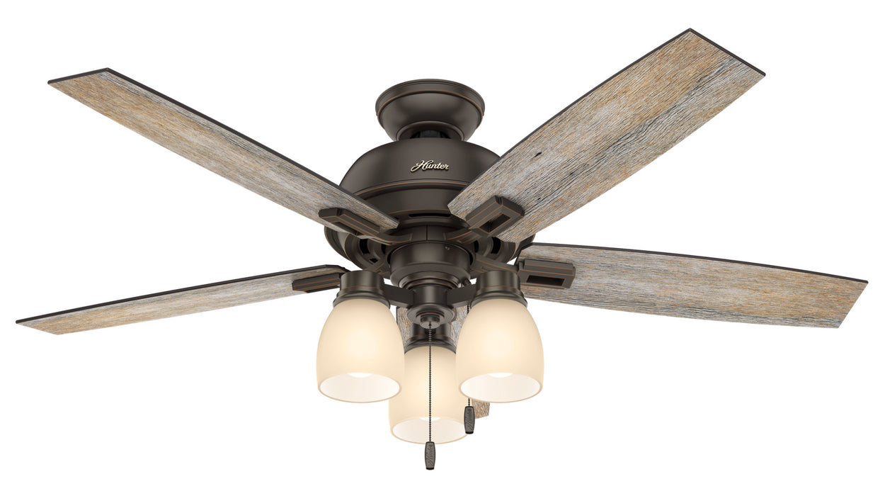 Hunter 53336 52" Ceiling Fan, Onyx Bengal