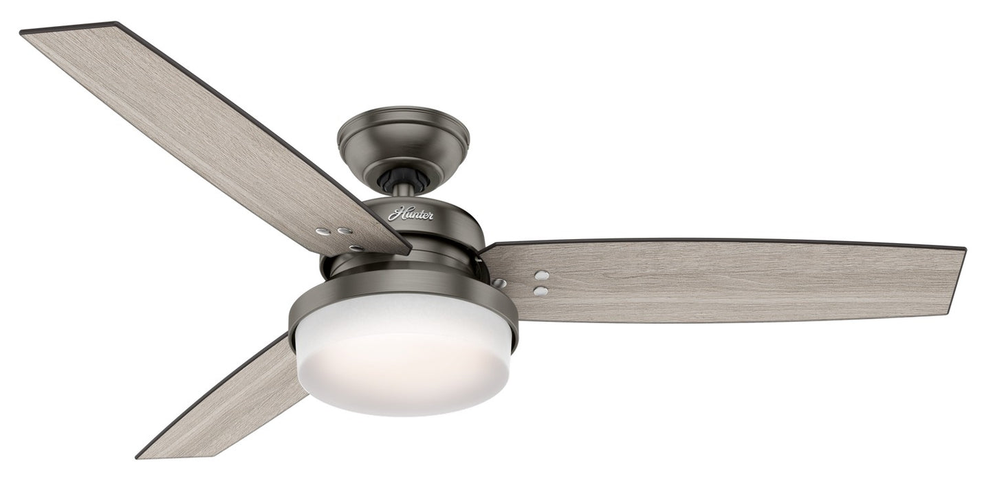 Hunter 59211 52" Ceiling Fan, Brushed Slate