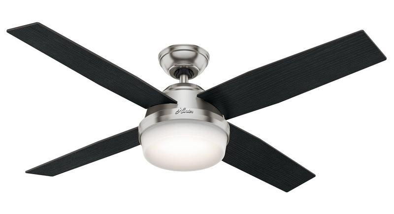 Hunter 59216 52" Ceiling Fan, Brushed Nickel