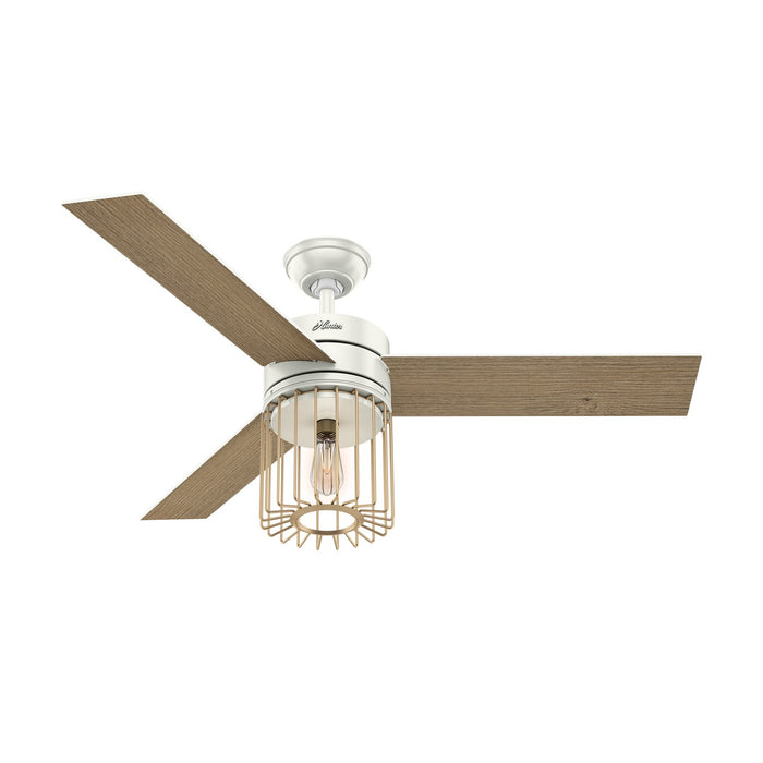 Hunter 59238 52" Ceiling Fan, Fresh White