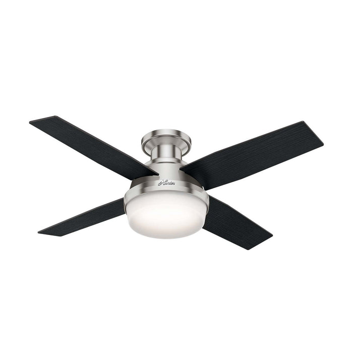 Hunter 59243 44" Ceiling Fan, Brushed Nickel
