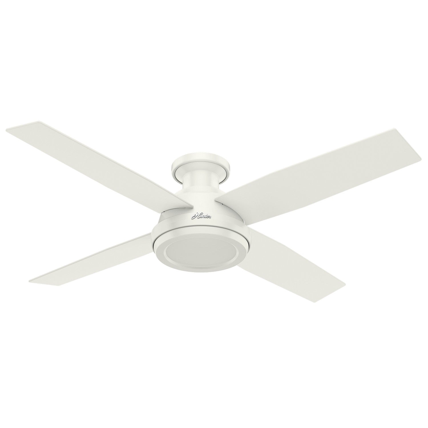 Hunter 59248 52" Ceiling Fan, Fresh White