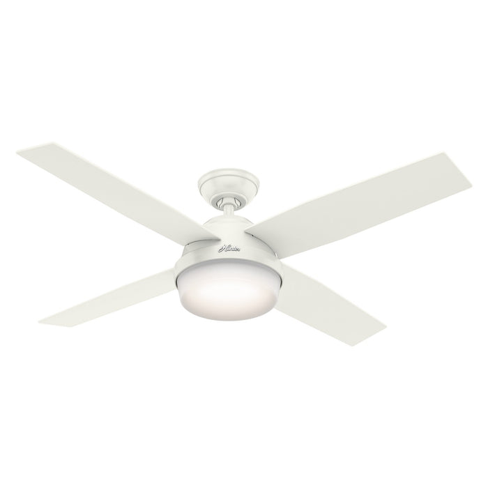 Hunter 59252 52" Ceiling Fan, Fresh White