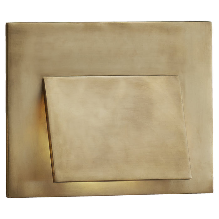 Visual Comfort Signature KW 2706AB LED Wall Sconce, Antique-Burnished Brass