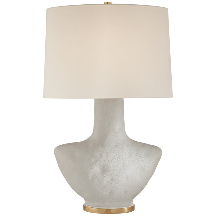 Visual Comfort Signature KW 3612PRW-L One Light Table Lamp, Porous White