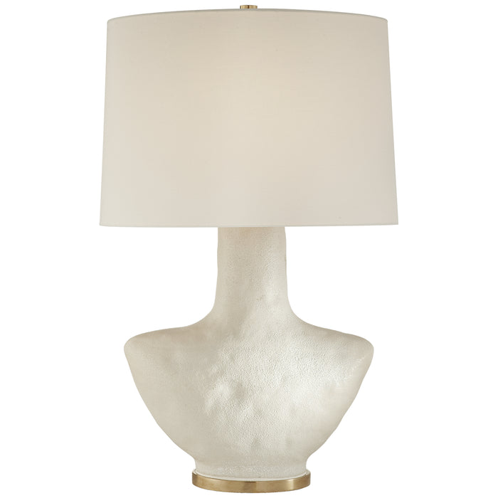 Visual Comfort Signature KW 3612PRW-L One Light Table Lamp, Porous White