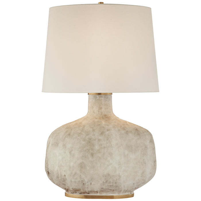 Visual Comfort Signature KW 3614AWC-L One Light Table Lamp, Antiqued White Ceramic