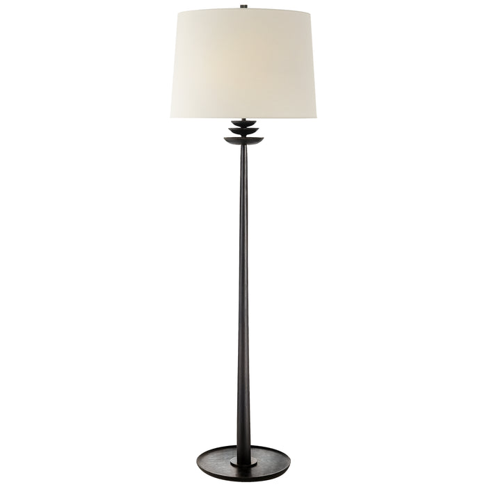 Visual Comfort Signature ARN 1301AI-L Two Light Floor Lamp, Aged Iron