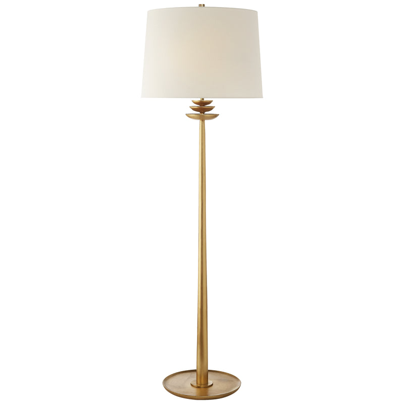 Visual Comfort Signature ARN 1301G-L Two Light Floor Lamp, Gild