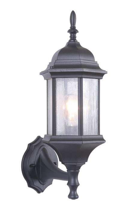 Craftmade Z290-TB-CS One Light Wall Mount, Textured Black