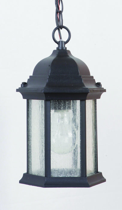 Craftmade Z291-TB-CS One Light Pendant, Textured Black