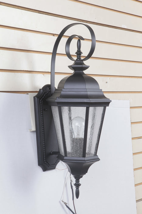 Craftmade Z2914-MN One Light Wall Mount, Midnight