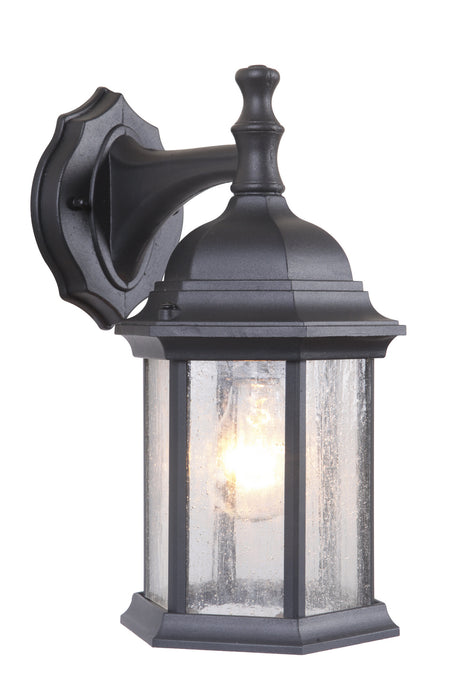 Craftmade Z294-TB-CS One Light Wall Mount, Textured Black