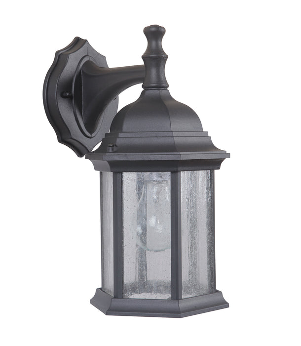Craftmade Z294-TB-CS One Light Wall Mount, Textured Black