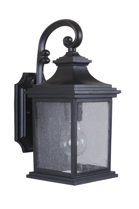Craftmade Z3204-MN One Light Wall Mount, Midnight