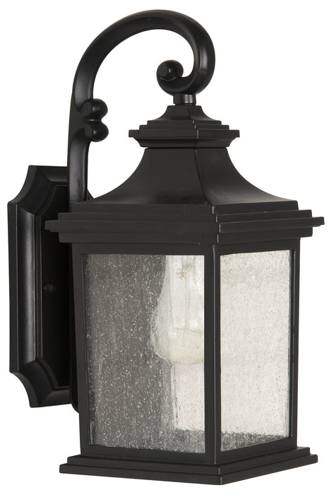 Craftmade Z3204-MN One Light Wall Mount, Midnight