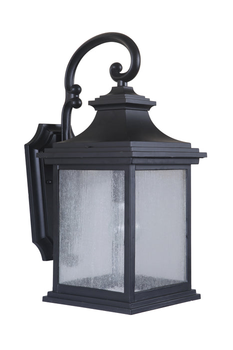 Craftmade Z3214-MN One Light Wall Mount, Midnight