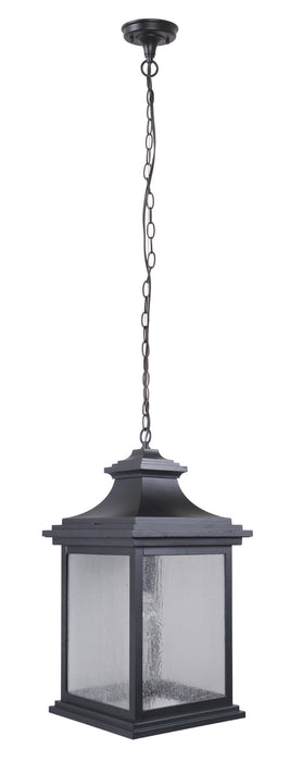 Craftmade Z3221-MN One Light Pendant, Midnight