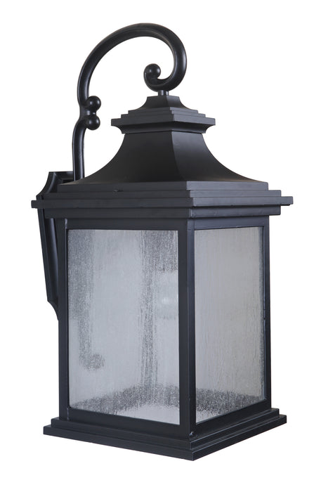 Craftmade Z3224-MN One Light Wall Mount, Midnight