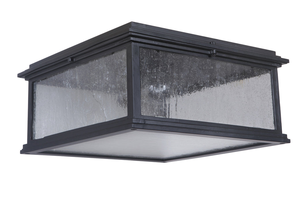 Craftmade Z3227-MN One Light Flushmount, Midnight