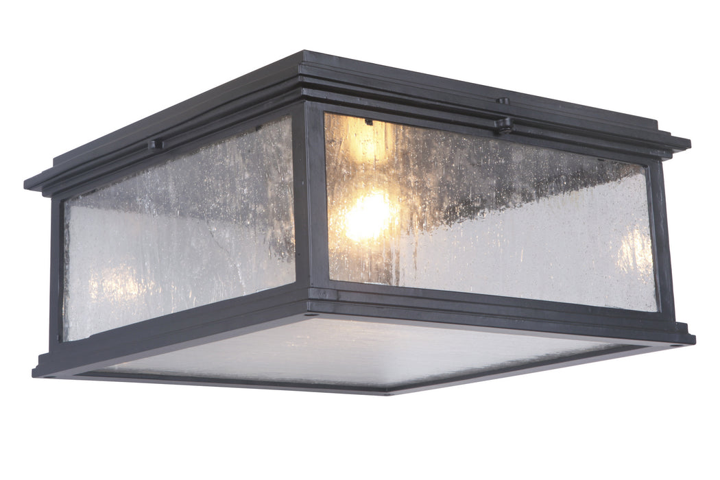 Craftmade Z3227-MN One Light Flushmount, Midnight