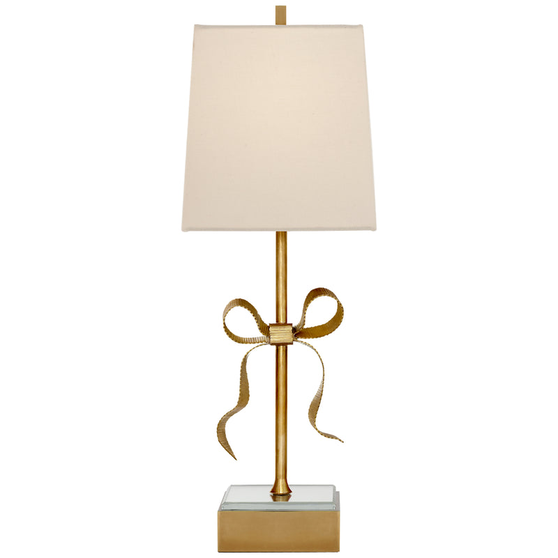 Visual Comfort Signature KS 3111SB-L One Light Table Lamp, Soft Brass