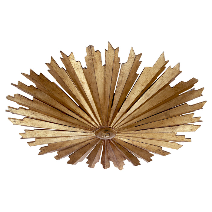 Visual Comfort Signature CHC 4402GI LED Flush Mount, Gilded Iron