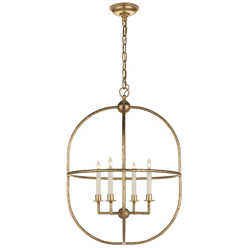 Visual Comfort Signature CHC 2224G Four Light Lantern, Gild