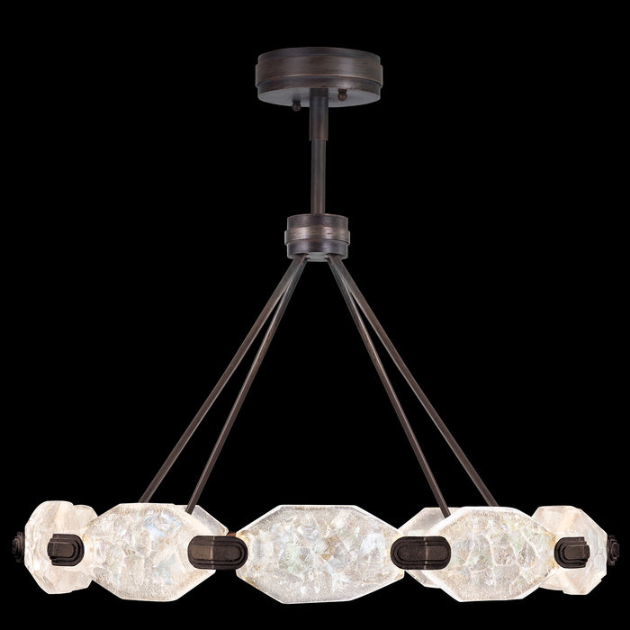 Fine Art 873040-3ST LED Pendant, Bronze
