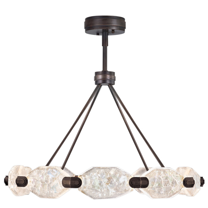 Fine Art 873040-3ST LED Pendant, Bronze