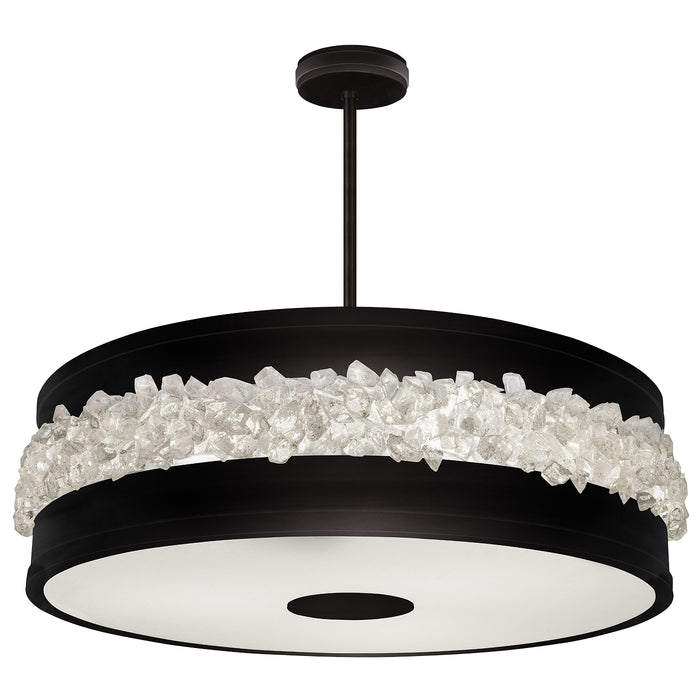 Fine Art 876340-2ST Three Light Pendant, Black
