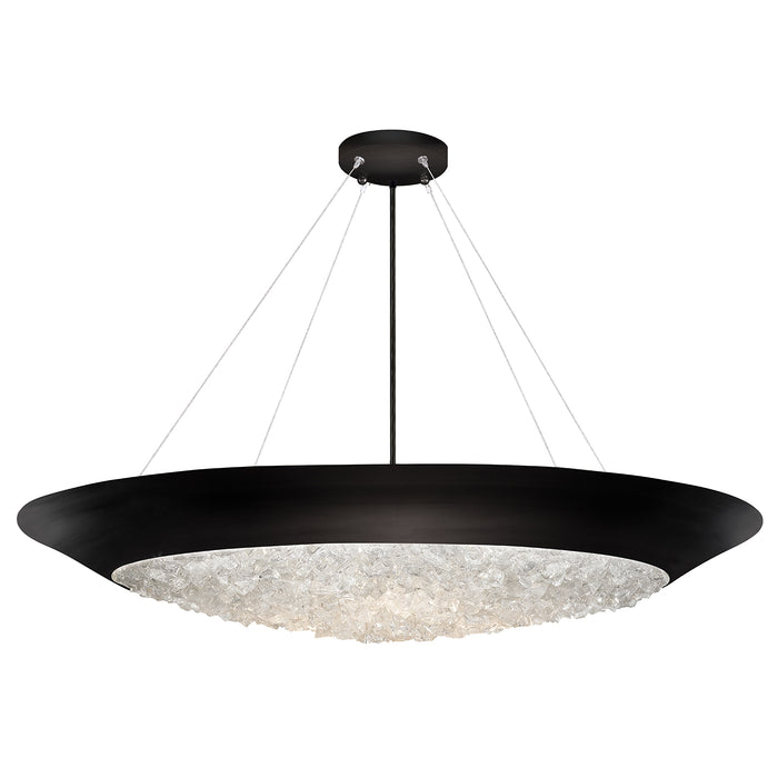 Fine Art 876440-2ST Three Light Pendant, Black