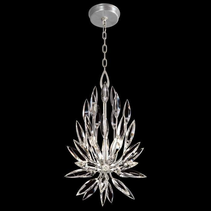 Fine Art 881540ST Three Light Chandelier, Silver