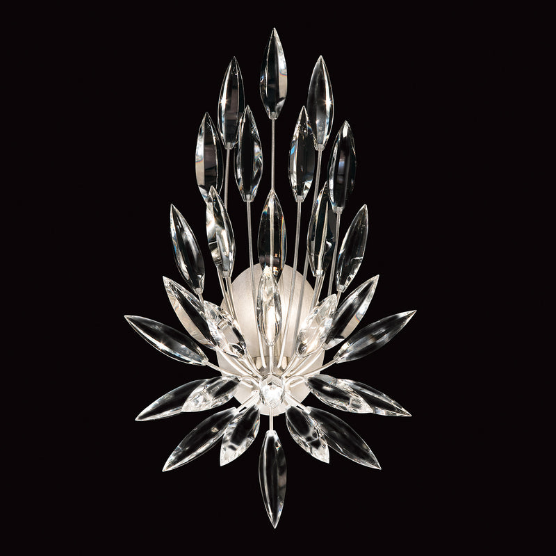 Fine Art 881850ST One Light Wall Sconce, Silver