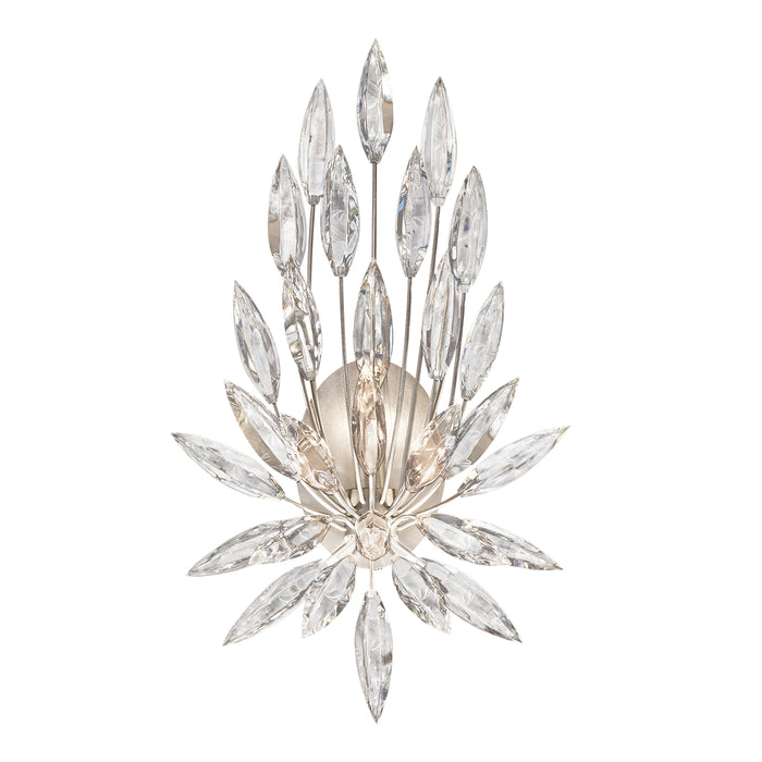 Fine Art 881850ST One Light Wall Sconce, Silver