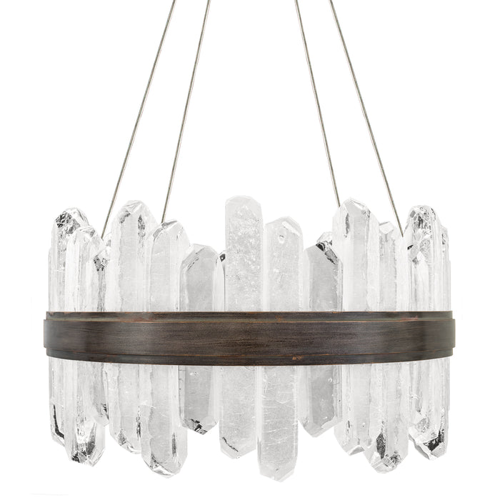 Fine Art 882040-3ST LED Pendant, Bronze