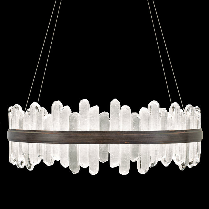 Fine Art 882640-3ST LED Pendant, Bronze