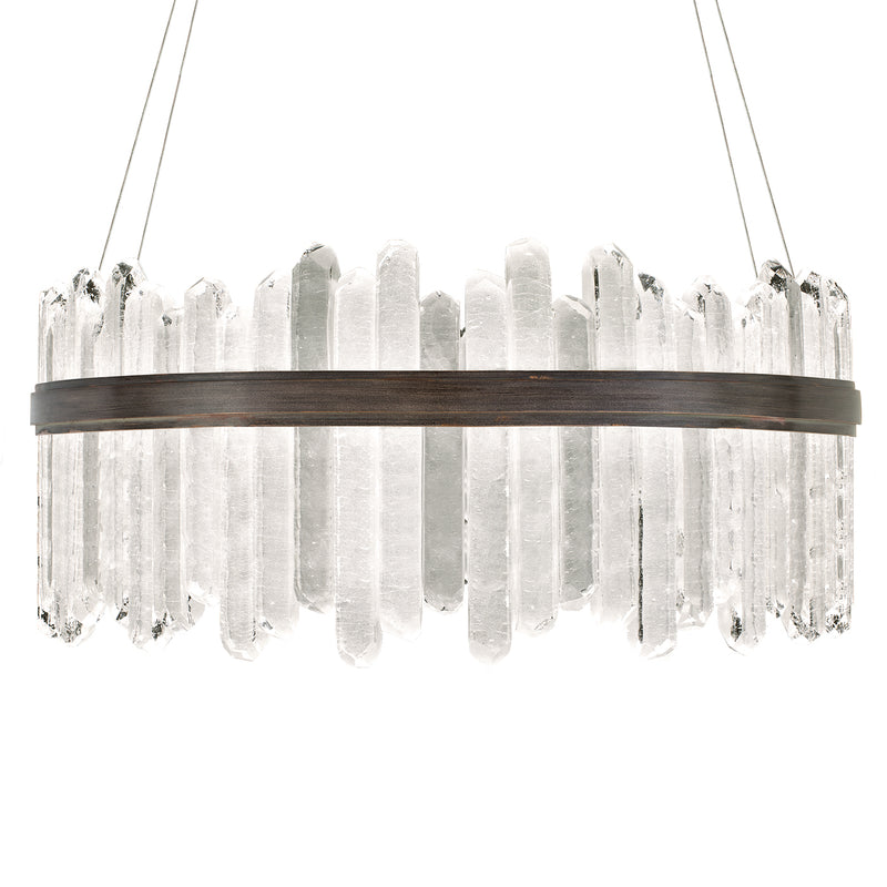 Fine Art 882840-3ST LED Pendant, Bronze