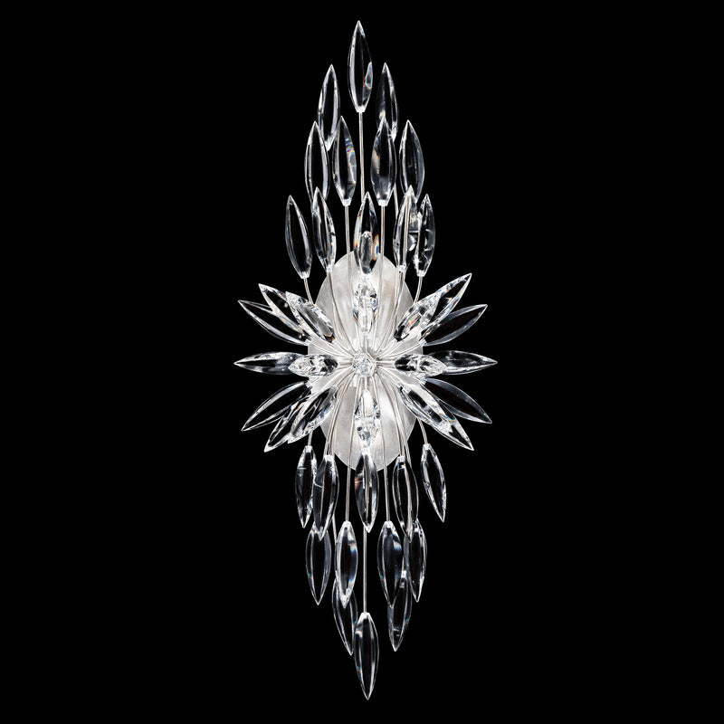 Fine Art 883550ST Two Light Wall Sconce, Silver