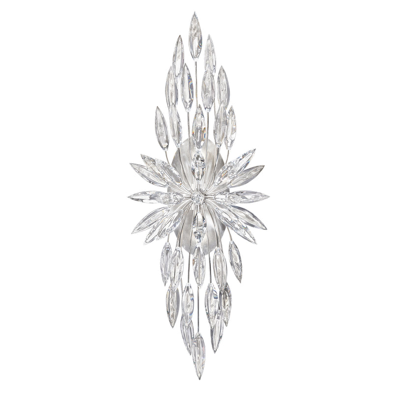 Fine Art 883550ST Two Light Wall Sconce, Silver