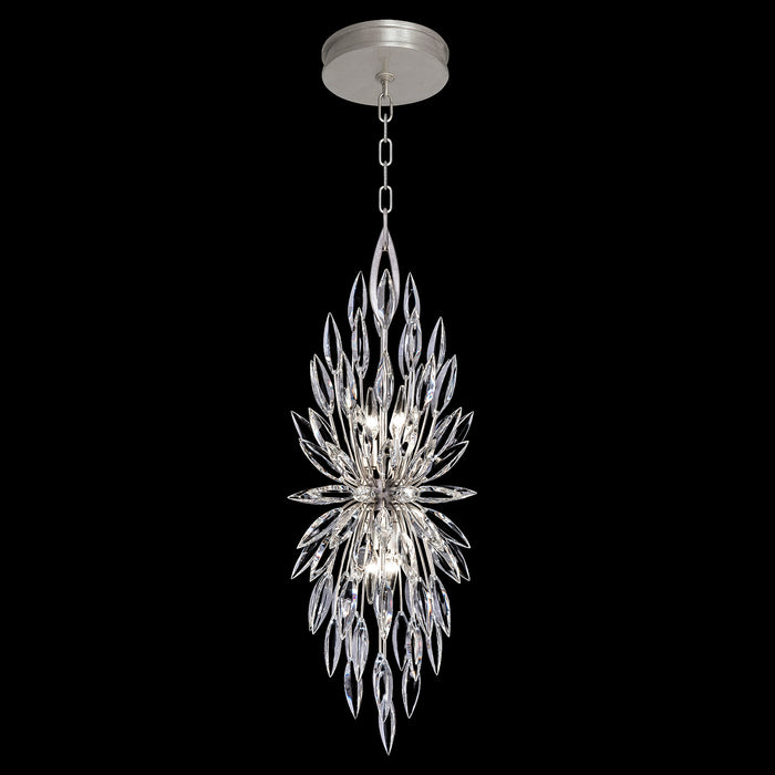 Fine Art 883740ST Four Light Pendant, Silver