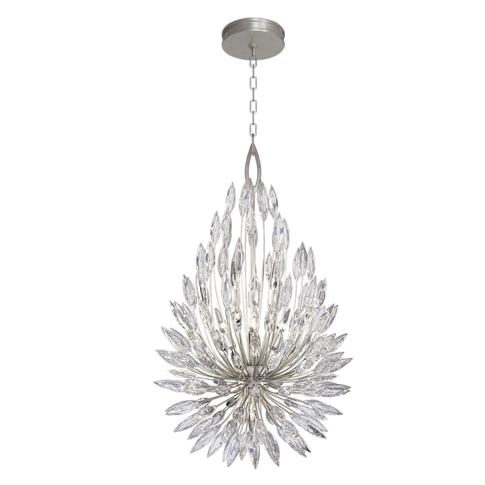 Fine Art 883840ST Seven Light Pendant, Silver