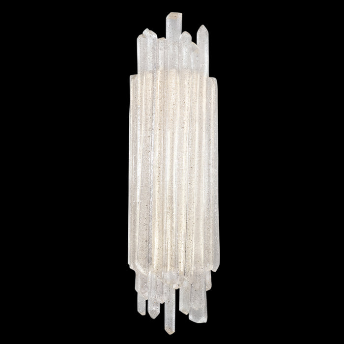 Fine Art 887450ST Three Light Wall Sconce, Silver