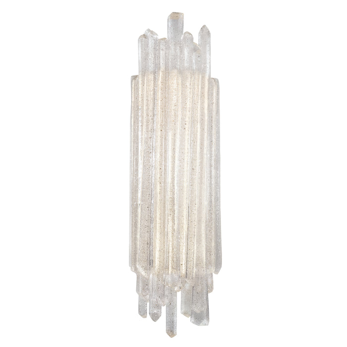 Fine Art 887450ST Three Light Wall Sconce, Silver