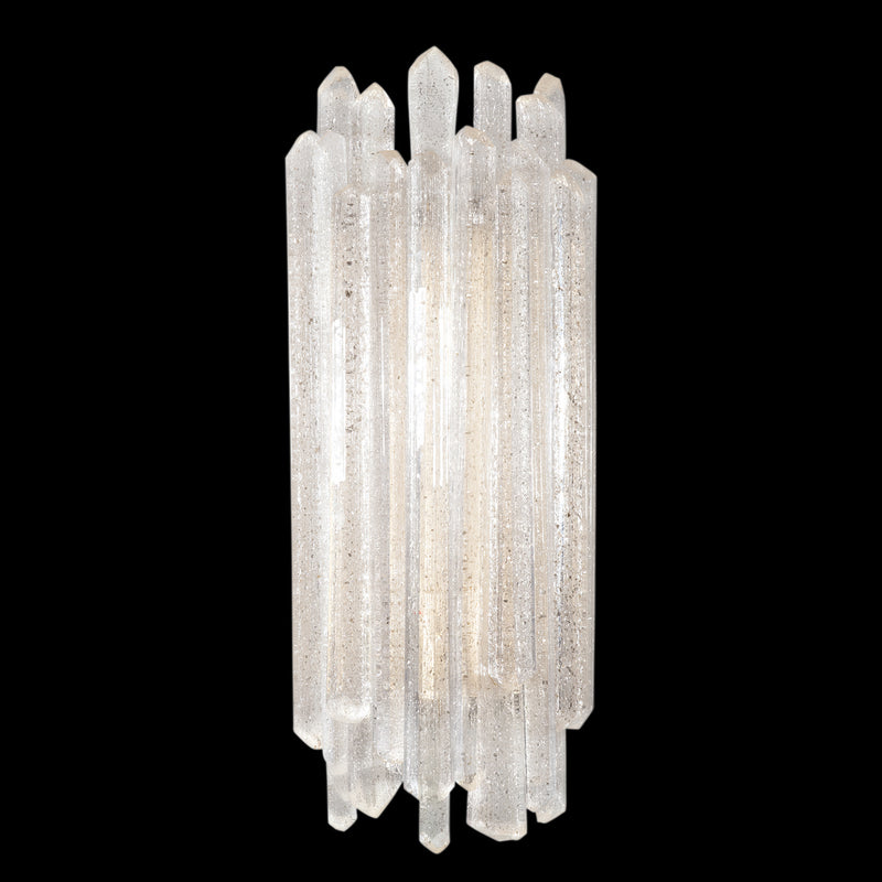 Fine Art 887550ST Two Light Wall Sconce, Silver