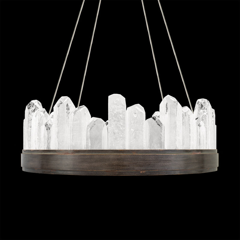 Fine Art 888040-3ST LED Pendant, Bronze