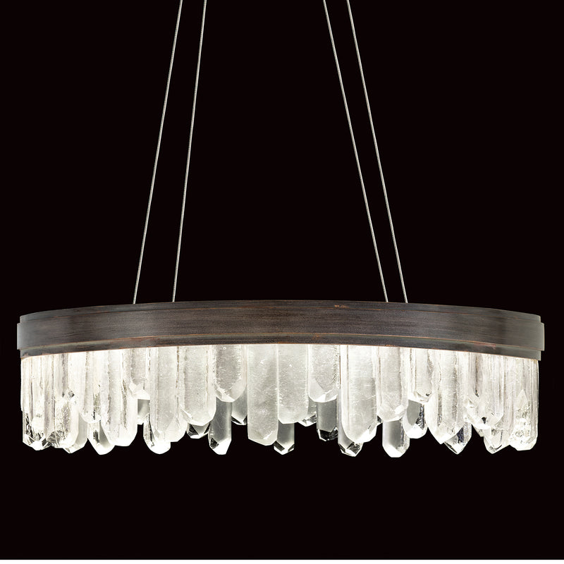 Fine Art 888240-3ST LED Pendant, Bronze