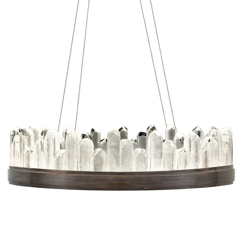 Fine Art 888240-3ST LED Pendant, Bronze