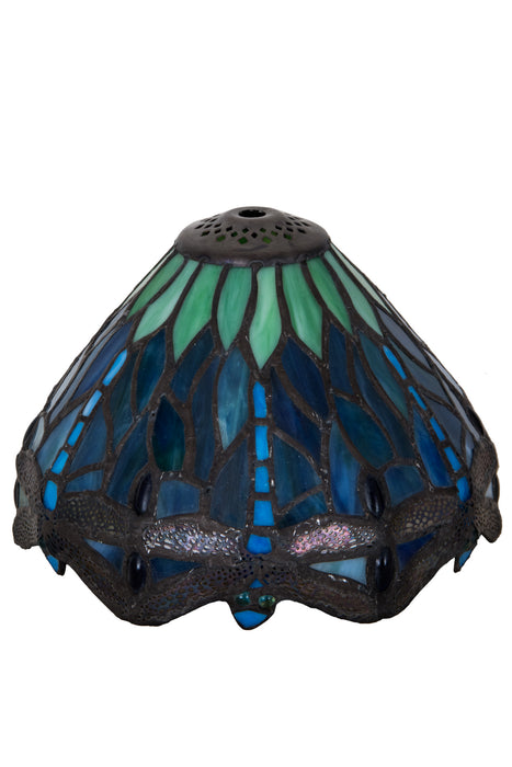 Meyda Tiffany 10524 Shade, Blue/Green Lt Blue Green