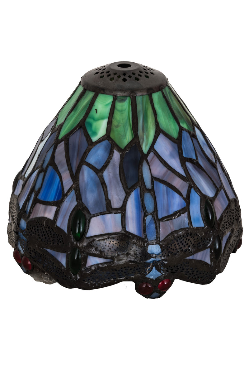 Meyda Tiffany 10527 Shade, Purple/Blue Lt Blue Purple/Blue